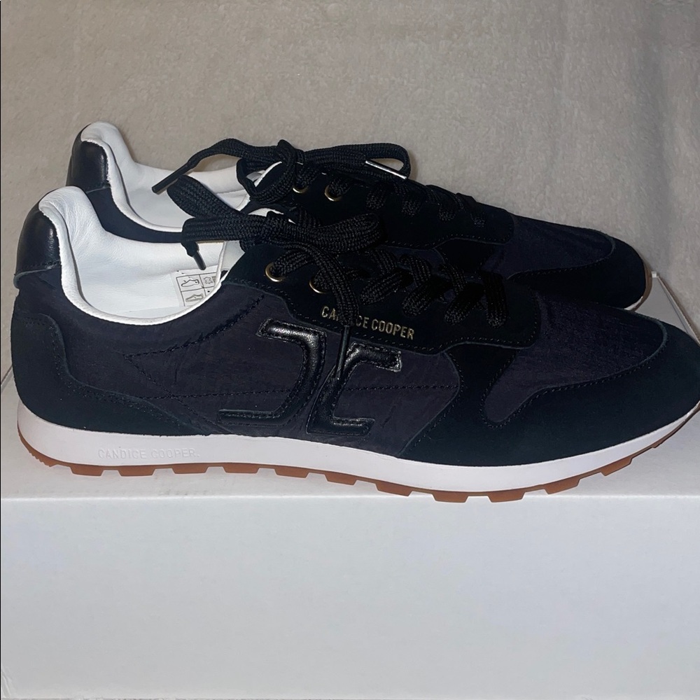 NWT Candice Cooper Plume 3 Sneaker in Black - Picture 10 of 14